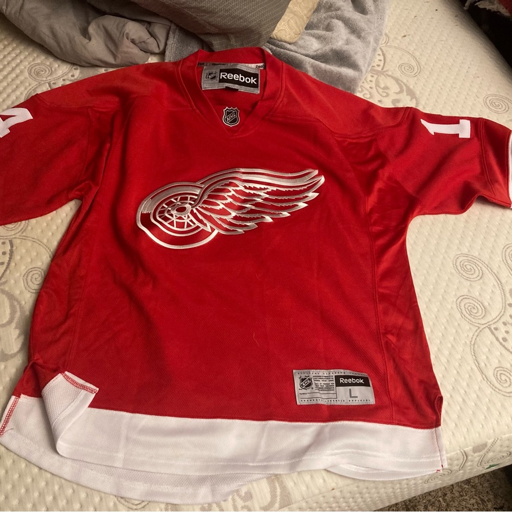 Gustav Nyquist #14 Red Wings Jersey men’s Large